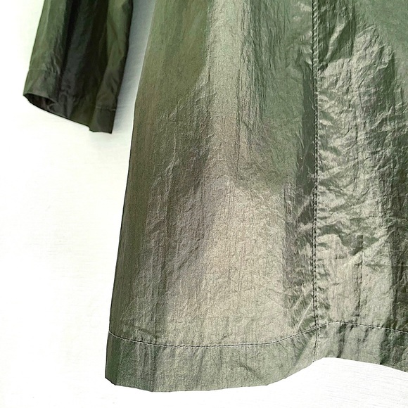 ShedRain Olive Green Rain Coat w Pockets Women’s Size S/M Lightweight & … - Picture 6 of 7